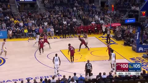 Stephen Curry Gets BUCKETS in Second Half vs. Heat | Oct. 27, 2022