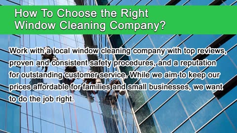 Window Cleaning Service for Cherry Hills Village Colorado