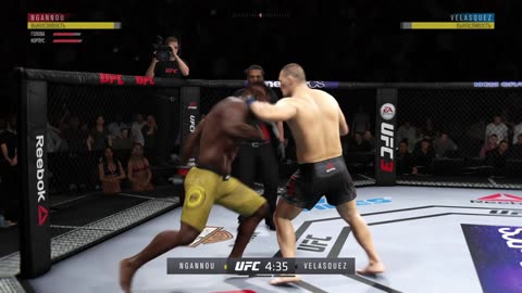 PS4 bot Francis Ngannou vs user Cain Velasquez