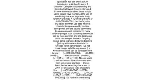 Isn39t a 2byte char datatype insufficient to deal with the concept of quotcharactersquot in