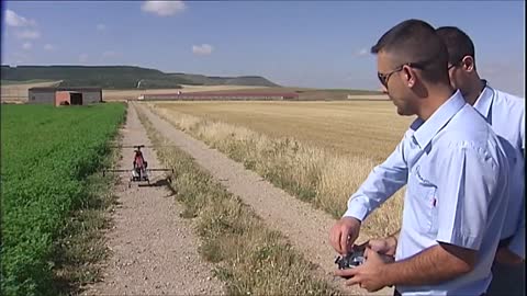 UAV Alpha 800 in Spanish National TV News