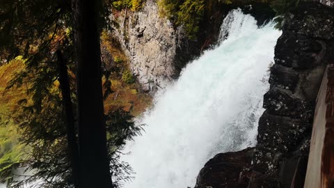 BITE-SIZED WILDS | STANDING AT THE VERY TOP OF TRULY EPIC SAHALIE FALLS! | Central Oregon | 4K