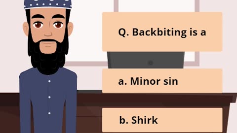 Q. Backbiting is a #shorts #islam #muslim