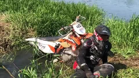 Belarus Biker Does Handlebar Somersault