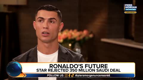 "I TURNED DOWN €350M!" 😲 Cristiano Ronaldo reveals HUGE offer received from Saudi Arabia! 💰