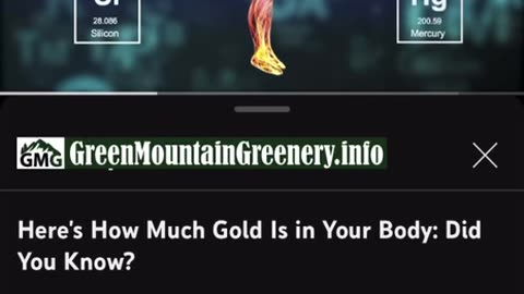 Here's How Much Gold Is in Your Body Did You Know?