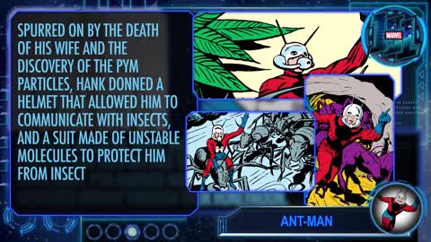 Ant-Man (Hank Pym) Marvel 101