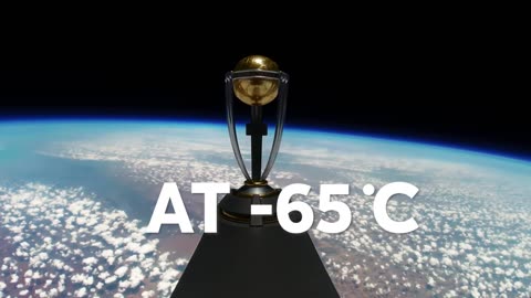 ICC Men's Cricket World Cup Trophy Tour 2023 launches into space 🚀