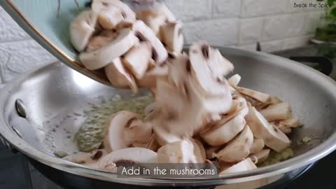 Creamy Mushroom Sauce Recipe