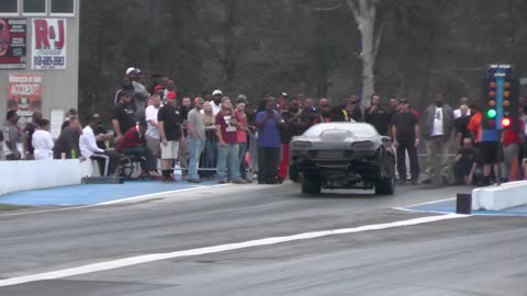 Drag Racing Pontiac Wheels Up Pass