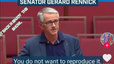 SEN GERARD RENNICK BERATES HIS FELLOW SENATORS ON IGNORING VACCINE SIDE EFFECTS