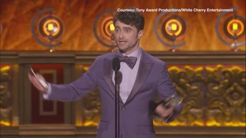 Daniel Radcliffe shares emotional speech at the 2024 Tony Awards