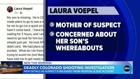 Colorado shooting suspect moved from hospital to jail l GMA