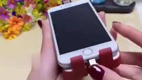 Portable Power Bank Phone Holder