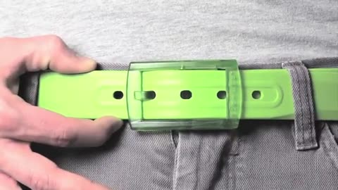 How to cut tie-ups belts