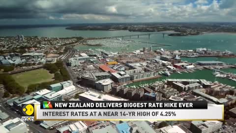 World Business Watch: New Zealand delivers biggest rate hike ever, interest rates at near 14-yr high