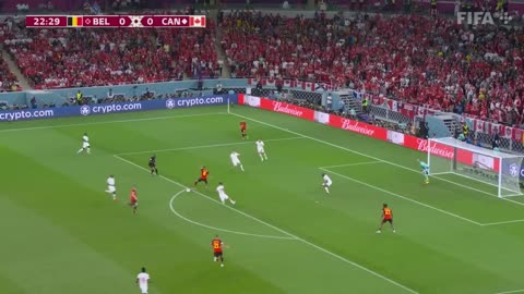 Alphonso Davies v Kevin De Bruyne _ Belgium v Canada highlights _ FIFA World Cup Qatar 2022