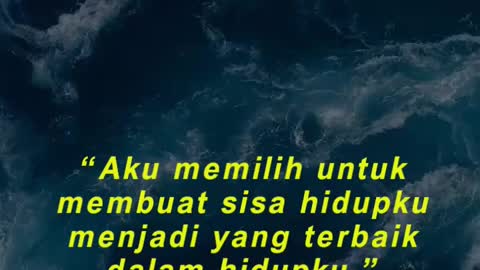 “Aku memilih untuk membuat sisa hidupku menjadi yang terbaik dalam hidupku ” Louise Hay