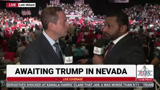 FULL INTERVIEW: Kash Patel at the Trump Rally in Las Vegas, NV - 9/13/24