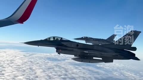 F-16s escorted Poland's national soccer team to the World Cup in Qatar