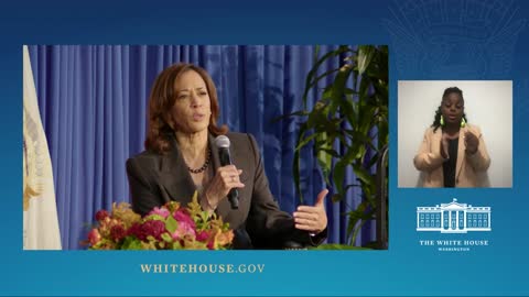 0091. Vice President Harris Joins a Moderated Conversation on Reproductive Rights