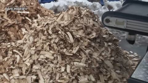 Extreme Fast Wood Chipper Machine Modern Technology - Amazing Wood Processor Big Tree Shredder Easy