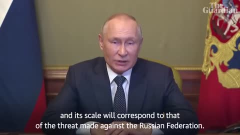 Putin: 'If attacks against Russia continue, the response will be harsh'