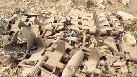 Al-Quds Brigades shows scenes of the destruction of a Zionist military vehicle