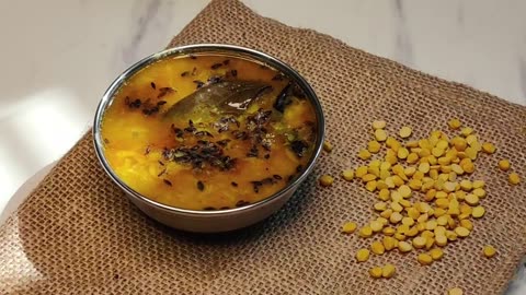 Classic Indian Dish: Chana Dal Tadka (Watch & Prepare)