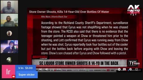 What the Liberal media isn't telling you about the Black kid shot by Asian store owner.