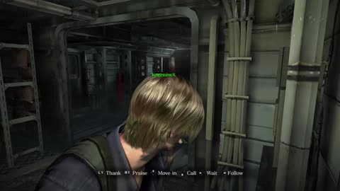 RE6: Leon has a senior moment