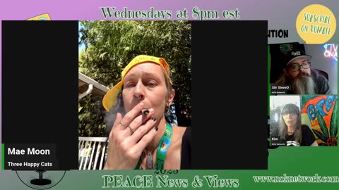 PEACE News & Views Ep87 with guest Ajia Mae Moon