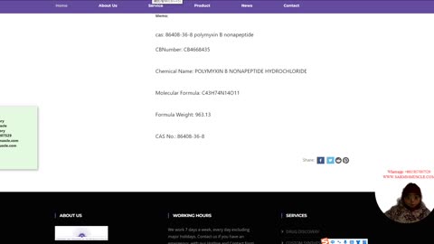 polymyxin B nonapeptide cas: 86408-36-8