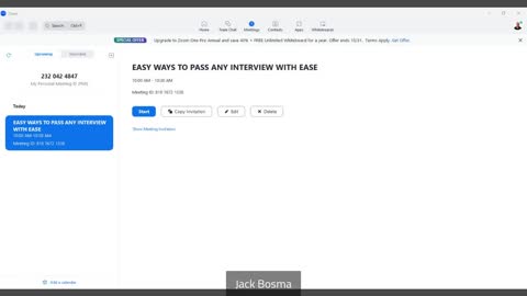 Topic: Easy Ways To Pass Any Interview With Ease