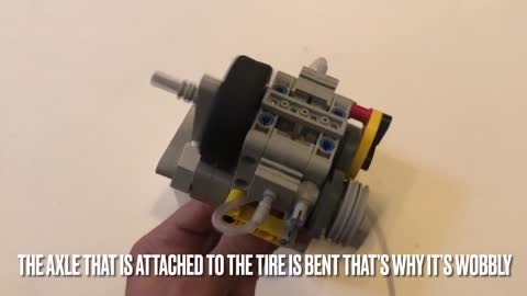 Lego 2 Cylinder Pneumatic Engine (+Free Instructions)