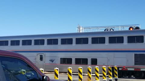 Amtrak in Milan, New Mexico