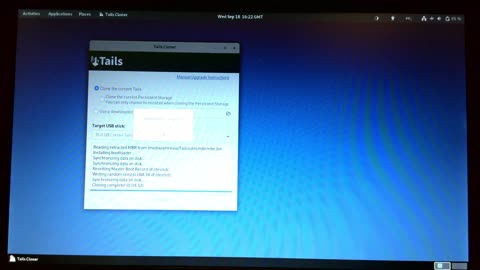 2.5.1. Tails: Clone OS