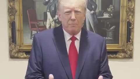 MASSIVE: Trump Responds To Indictment By Biden DOJ In Powerful Video