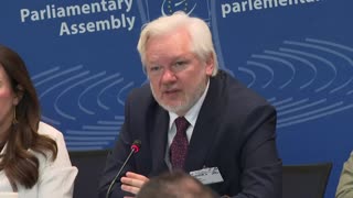 Julian Assange Speaks At The Council Of Europe | Starts @22:00 | REUTERS