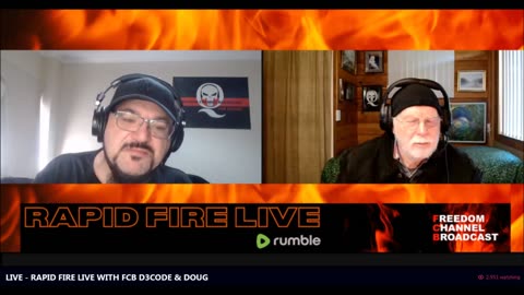 LIVE - RAPID FIRE LIVE WITH FCB D3CODE & DOUG