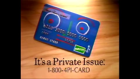 November 1995 - A Credit Card Designed by Ringo Starr