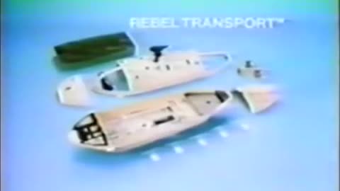 Star Wars 1980 TV Vintage Toy Commercial - Kenner Empire Strikes Back Rebel Transport