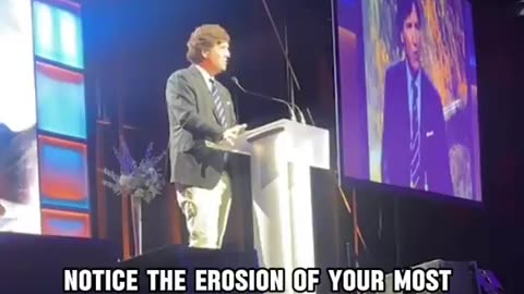 Tucker Carlson speech in Calgary