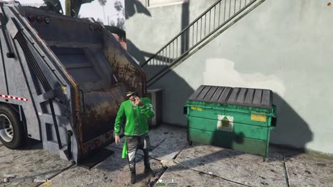 Dealing weed and picking up trash GTA RP Dondada RP