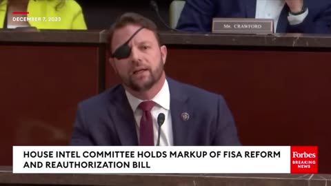 'Downright Terrifying'- Dan Crenshaw Raises Alarms Over Proposed FISA Reforms