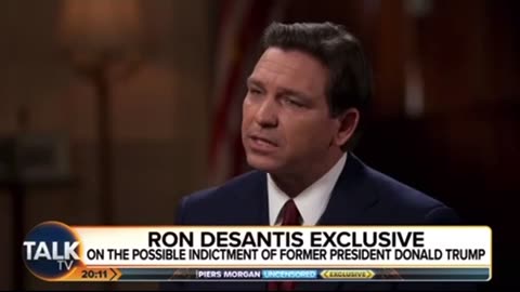 Ron Desantis on the Insult to Trump “Hush Money Paid to Porn Stars” Ron is a Snake 🐍