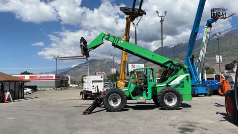 Telehandler Forklift 2013 SkyTrak JLG 10054 4x4x4 10,000 LB 54' Cummins Diesel Telescopic Fork Lift