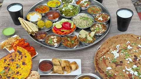 Bahubali Thali food