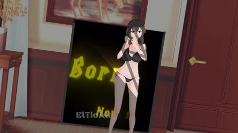 Yunyun Bikini Konosuba Bling Bang Bang Born ElTioAle #mmd #Yunyun #Konosuba