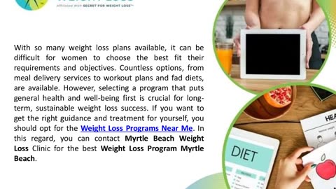 Which Weight Loss Program Is Best For Women?